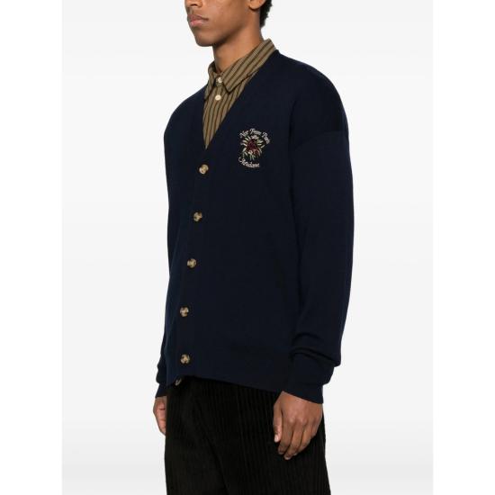 26SS 드롤드무슈 가디건 I CA166 WO007 NAVY BLUE - DROLE DE MONSIEUR