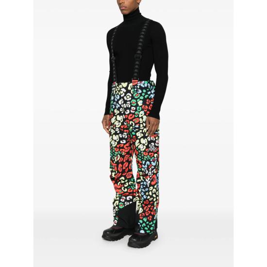 25FW 카파 오버롤 37271RW A01 BLACK RED - KAPPA