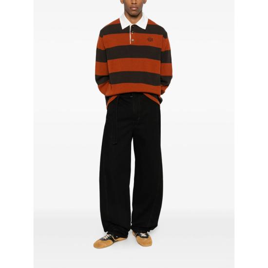 25FW 보디 폴로 티셔츠 MRF25KT005 BROMU BROWN - BODE