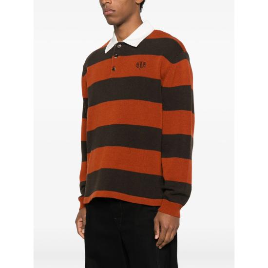 25FW 보디 폴로 티셔츠 MRF25KT005 BROMU BROWN - BODE