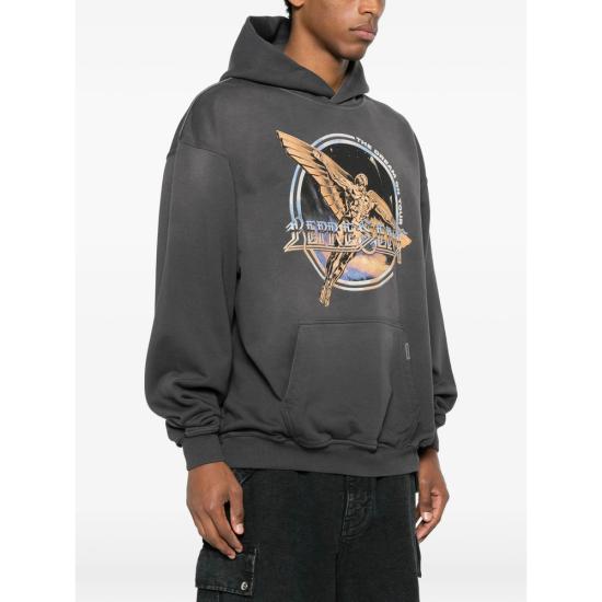 26SS 리프레젠트 후드 티셔츠 MLM100822 46 SUFGR GREY - REPRESENT