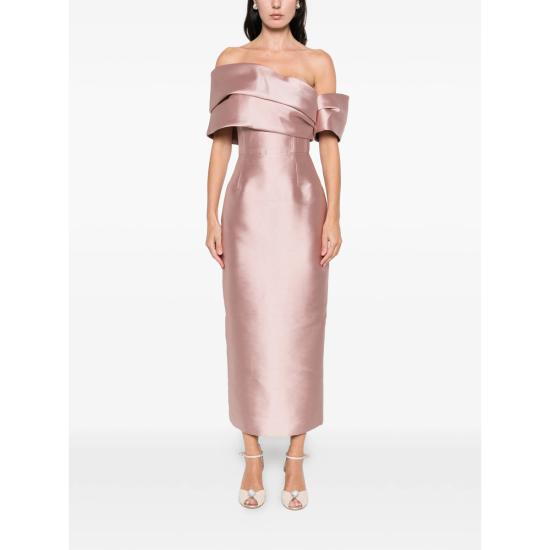 26SS 솔러스런던 미디 원피스 OS46049 OYSTE PINK - SOLACE LONDON