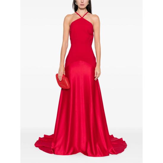 26SS 솔러스런던 롱 원피스 OS46015 RED - SOLACE LONDON