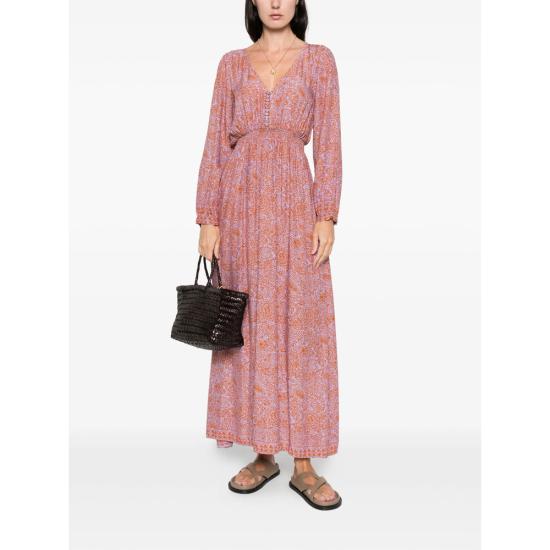 26SS 나탈리 마틴 롱 원피스 SHANGRI PURPL PURPLE RED - NATALIE MARTIN