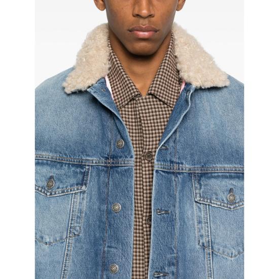 26SS 아크네 스튜디오 데님 자켓 C90212 MIDBL BLUE - ACNE STUDIOS