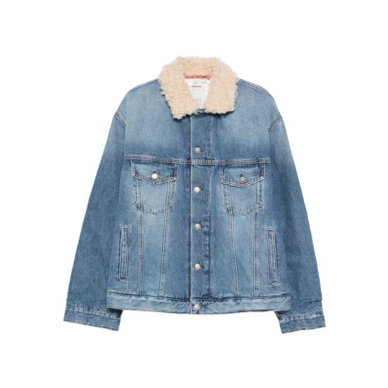 26SS 아크네 스튜디오 데님 자켓 C90212 MIDBL BLUE