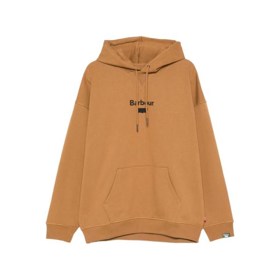 26SS Barbour X Levi's 후드 티셔츠 MOL0720 OR55 BROWN