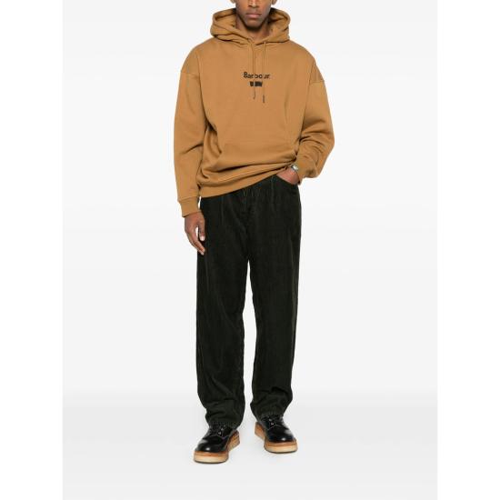 26SS Barbour X Levi's 후드 티셔츠 MOL0720 OR55 BROWN - BARBOUR