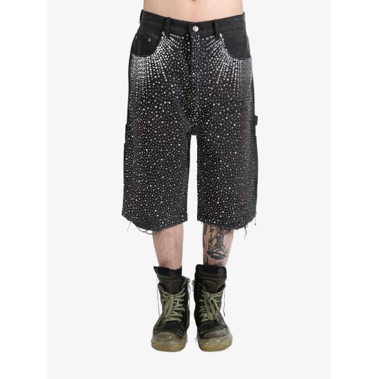 26SS Birth Of Royal Child 데님 숏팬츠 BC24SSSP02 BLK BLACK