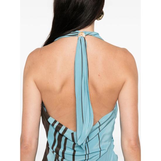 26SS 서 더 레이블 비치용품 SIR425 1037 MINST BLUE BROWN - SIR. THE LABEL