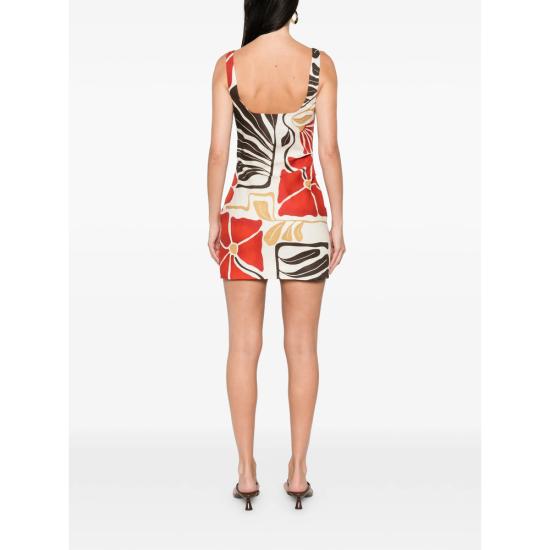 26SS 서 더 레이블 숏 원피스 SIR425 1009 ROSSO RED - SIR. THE LABEL