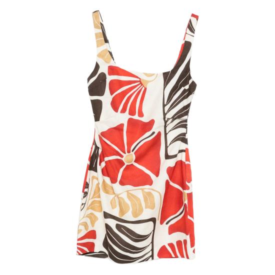 26SS 서 더 레이블 숏 원피스 SIR425 1009 ROSSO RED