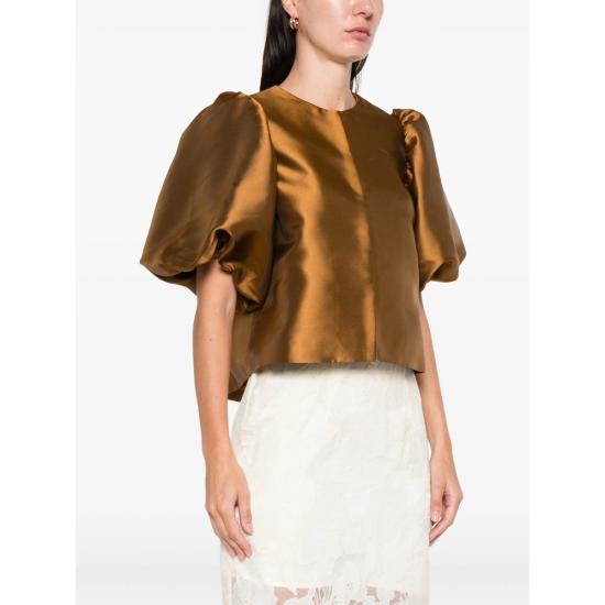 26SS 말리나 블라우스 1200052 CLEO AMBER BROWN - MALINA