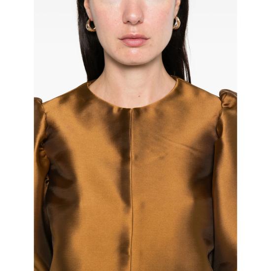 26SS 말리나 블라우스 1200052 CLEO AMBER BROWN - MALINA