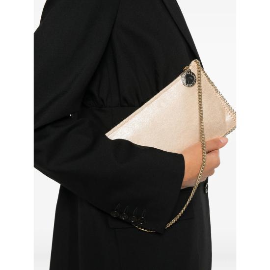26SS 스텔라 맥카트니 클러치/파우치 7P0076 WP0650 T701 GOLD - STELLA MCCARTNEY