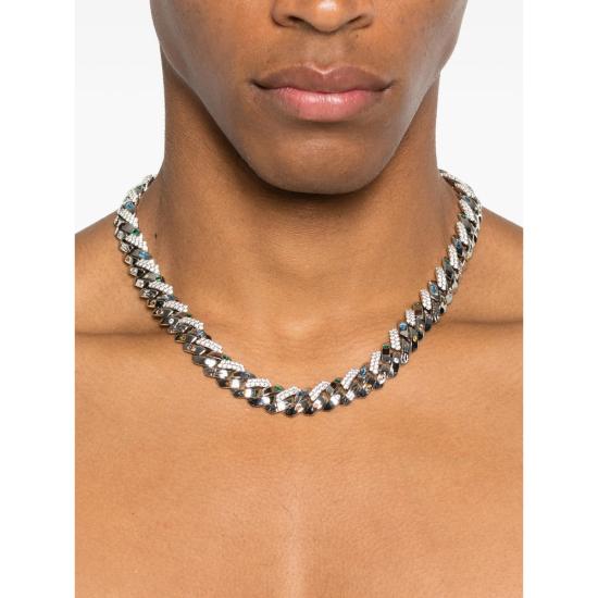 25FW 다카이 브레이슬릿 DICO0089BBMSL SILVER WHITE - DARKAI