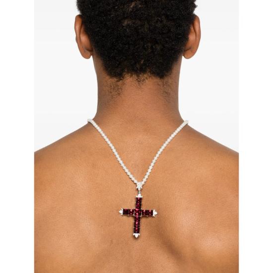 25FW 다카이 브레이슬릿 DICO0085BBRUL WHITE RED - DARKAI