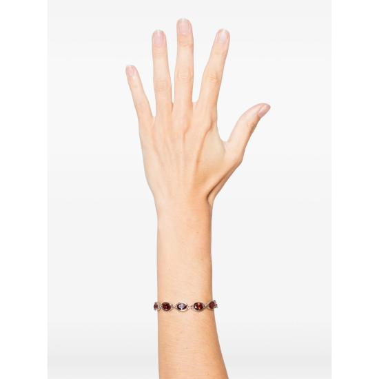 25FW 다카이 브레이슬릿 DIBR0065BBRUL SILVER RED - DARKAI