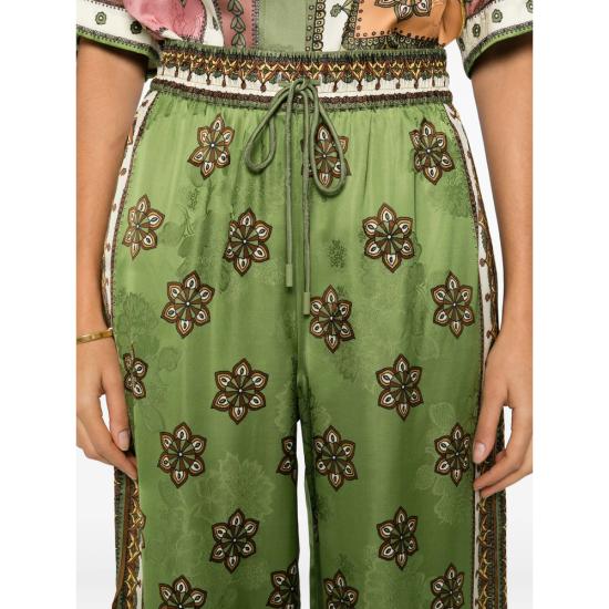 26SS 알레메 팔라초 팬츠 6419P MULTI GREEN - ALEMAIS