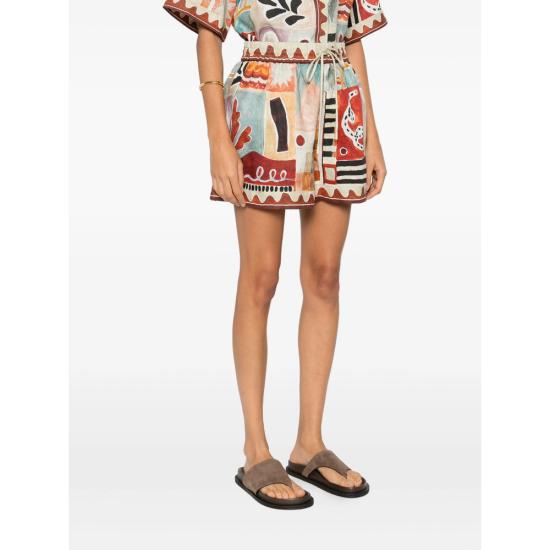 26SS 알레메 숏팬츠 6287P MULTI NEUTRALS - ALEMAIS