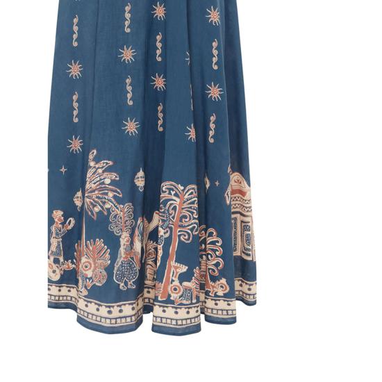 26SS 알레메 롱 원피스 6206D BLUE BLUE NEUTRALS - ALEMAIS