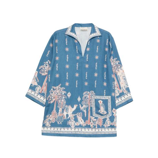 26SS 알레메 숏 원피스 6202D BLUE