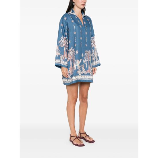 26SS 알레메 숏 원피스 6202D BLUE - ALEMAIS