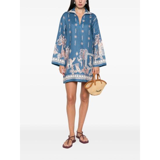 26SS 알레메 숏 원피스 6202D BLUE - ALEMAIS