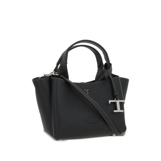 25FW 토즈 토트백 XBWAPAFL000Q RIB999 BLACK - TODS