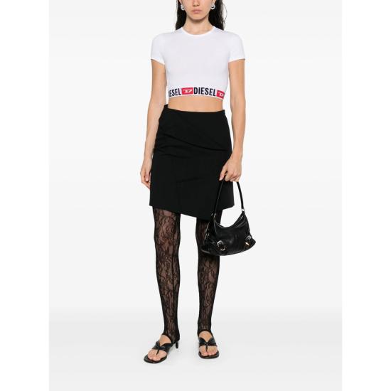 26SS 디젤 트레이닝 티셔츠 0NJAP A18273 100 WHITE - DIESEL