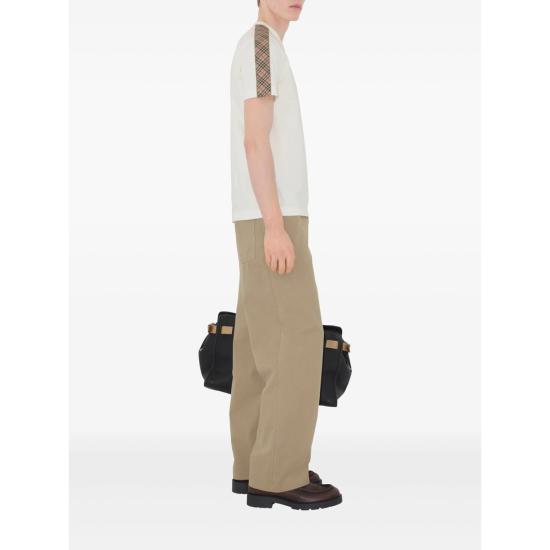 26SS 버버리 반팔 티셔츠 8106246 SU25 MW TA B8764 WHITE - BURBERRY