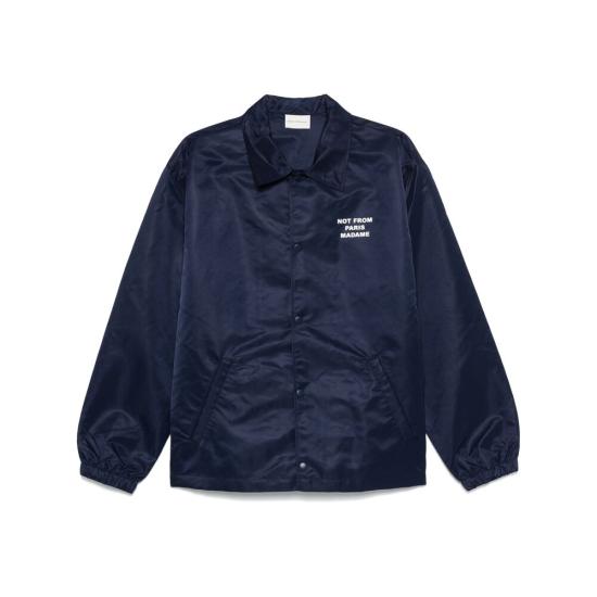 26SS 드롤드무슈 봄버 자켓 PERM JT183 PA014 NAVY BLUE