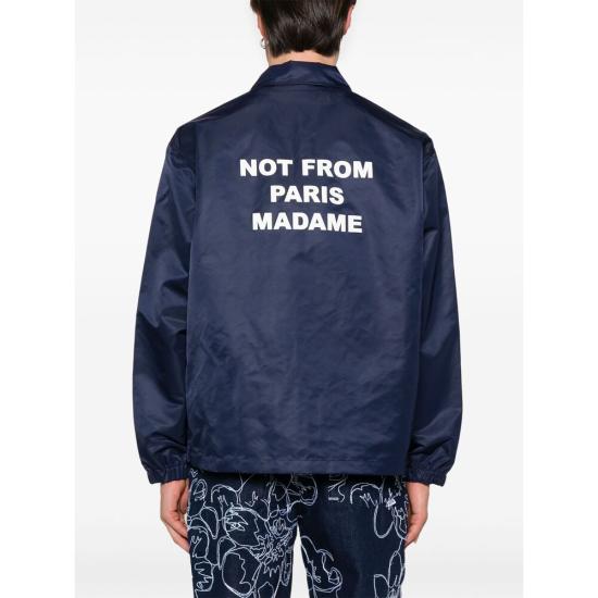 26SS 드롤드무슈 봄버 자켓 PERM JT183 PA014 NAVY BLUE - DROLE DE MONSIEUR