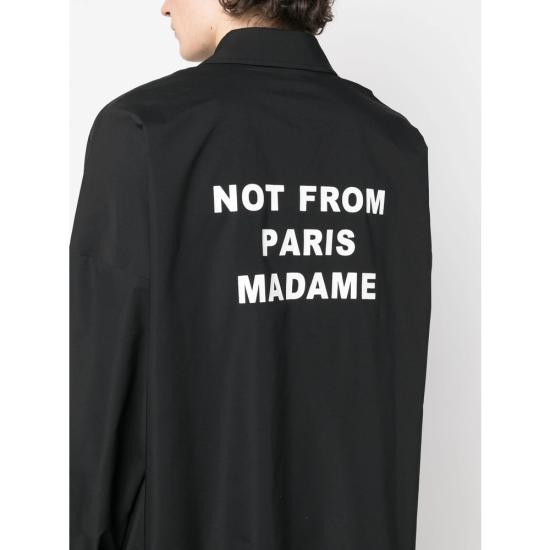 26SS 드롤드무슈 봄버 자켓 PERM JT183 PA014 BLACK - DROLE DE MONSIEUR