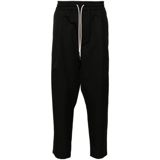 26SS 드롤드무슈 트레이닝/조거 팬츠 PERM BP167 PL127 BLACK