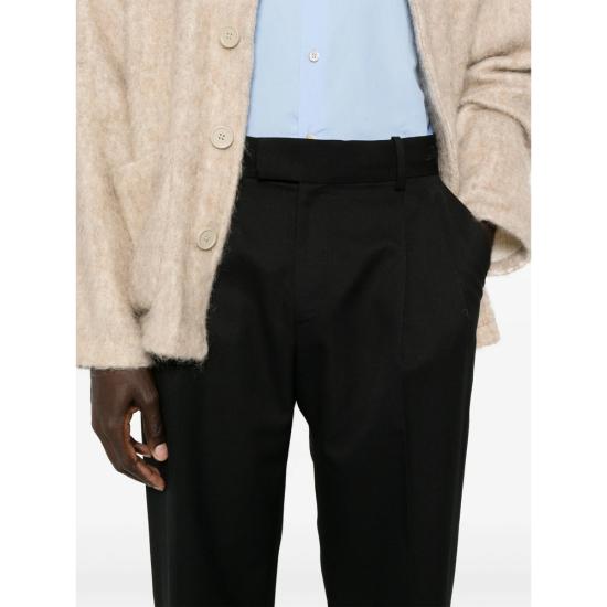 26SS 드롤드무슈 스트레이트 팬츠 PERM BP165 PL127 BLACK - DROLE DE MONSIEUR