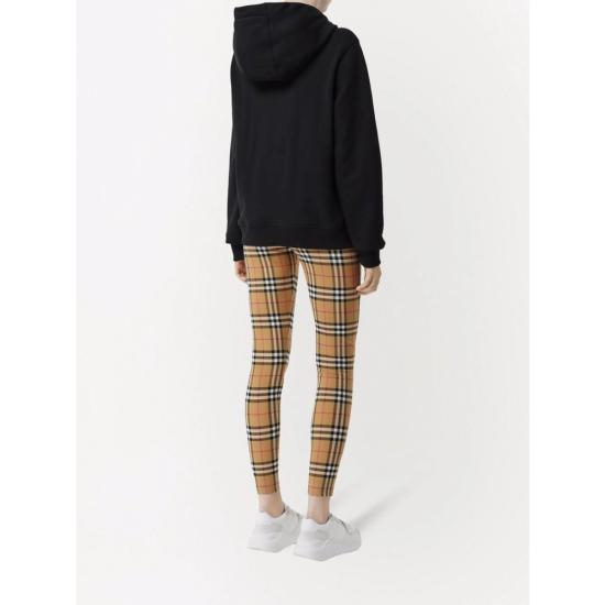26SS 버버리 체크 스트레치 저지 레깅스  8049478 BELVOIR LT A7028 BROWN BLACK - BURBERRY