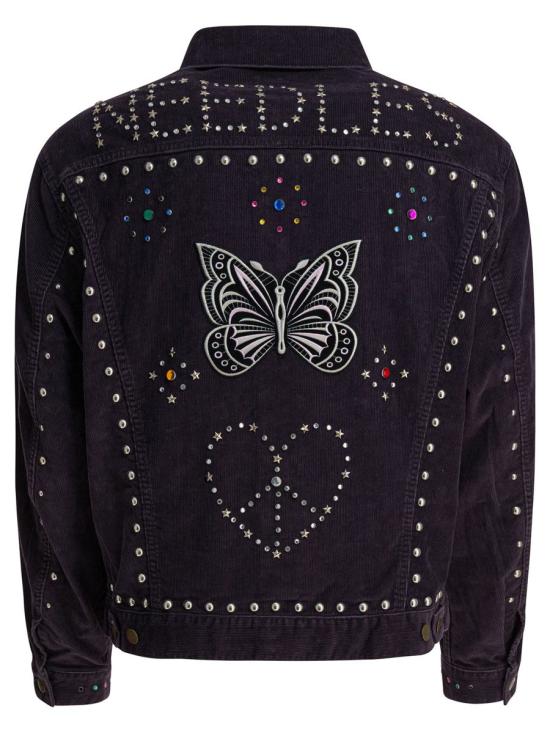 25FW 니들스 자켓 RW167B BLACK PURPLE - NEEDLES