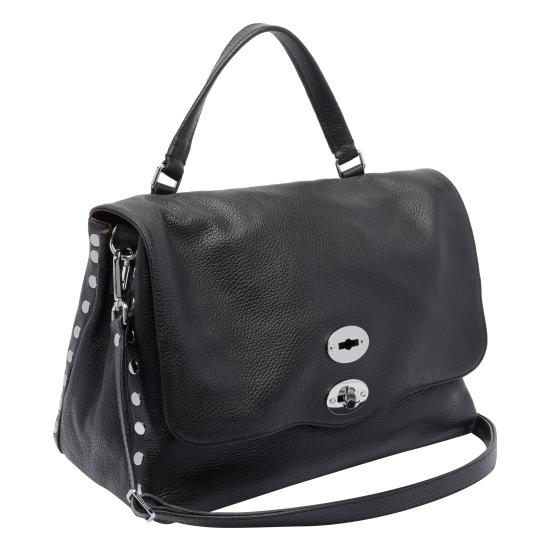 25FW 자넬라토 토트백 0680100040000M Z0001 Black - ZANELLATO