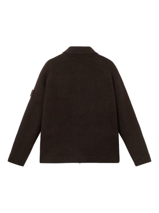 25FW 스톤 아일랜드 가디건 K2S155100080 S00FDV0070 Dark brown - STONE ISLAND