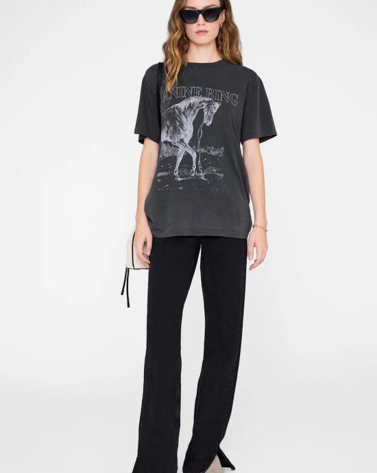 26SS 애니빙 블라우스 A0811713WBL1 BLACK Black - ANINE BING