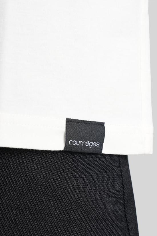 25FW 쿠레쥬 탑 430114 325JTS203JS0233 WHITE - COURREGES