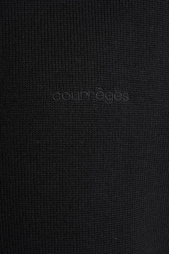 25FW 쿠레쥬 스웨터 430110 325MPU244FI0036 Black - COURREGES