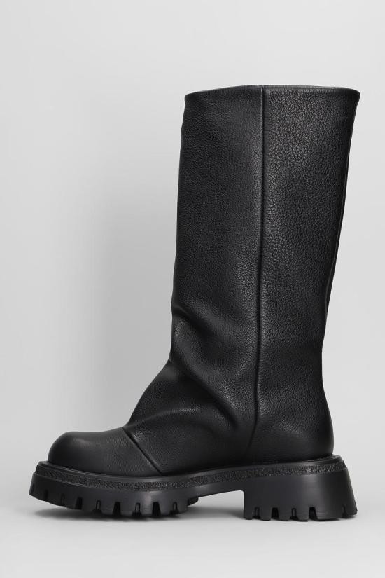 25FW 지젤 모아레 부츠 423447 BELFAST Black - GISEL MOIRE