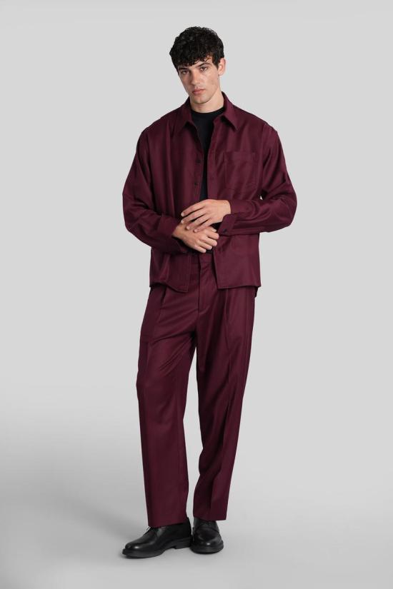 25FW 코스투메인 긴팔 셔츠 426120 Z46 Red - COSTUMEIN