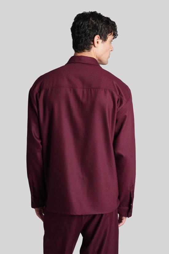 25FW 코스투메인 긴팔 셔츠 426120 Z46 Red - COSTUMEIN