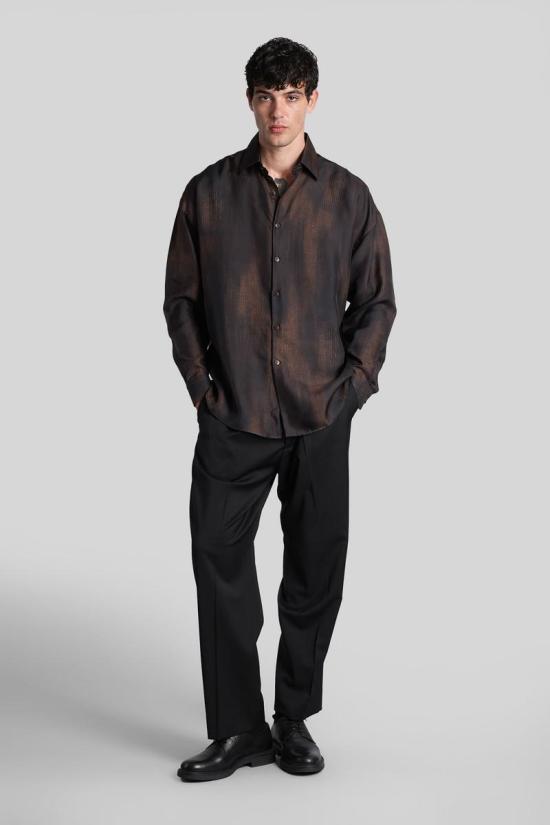 25FW 코스투메인 긴팔 셔츠 425086 Z83 BROWN - COSTUMEIN