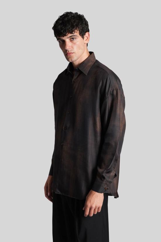 25FW 코스투메인 긴팔 셔츠 425086 Z83 BROWN - COSTUMEIN