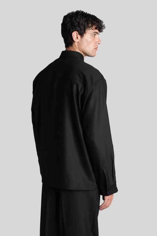 25FW 코스투메인 긴팔 셔츠 426119 Z46 Black - COSTUMEIN