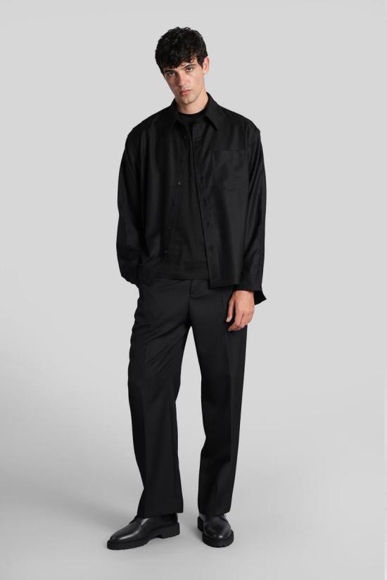 25FW 코스투메인 긴팔 셔츠 426119 Z46 Black - COSTUMEIN